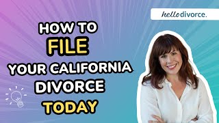 How to Start an Uncontested Divorce in California