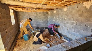 Unique video of tiling a homeless family's house