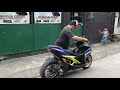 yamaha aerox version 1 with akrapovic full system exhaust sound check