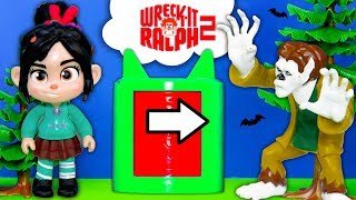 Surprise Spooky Lunchbox with PJ Masks and Vampirina  with Wreck it Ralph