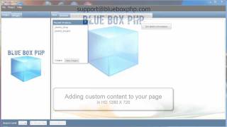 PHP Generator. Add custom HTML and CSS content to your page