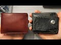 New BOSCA vs 10 YEARS OLD Wallet - ASMR Comparison