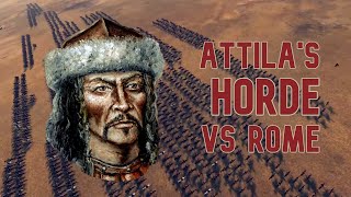 Battle of the Catalaunian Plains 451 AD: Attila the Hun's first and only defeat... or was it?