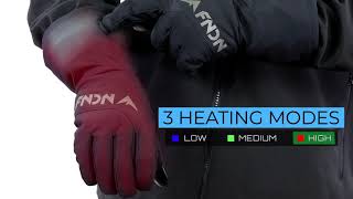 FNDN 7V USB Heated Windblocker SL Glove