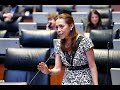 Senadora Josefina Vázquez Mota, sobre la violencia suscitada por la votación de la reforma eléctrica