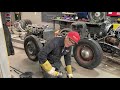 METAL FABRICATION ON THE FLY 1935 HUPMOBILE  FORD HOT ROD