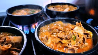 이런게 바로 한식 ! 돼지 불백, 닭볶음탕, 순대국밥, 칼국수, 쭈꾸미 | A collection of various Korean foods | Korean Street food