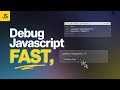 Debugging JavaScript in the Browser Console (Tips & Tricks)