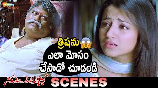 Jayaprakash Reddy Cheats Trisha | Namo Venkatesa Telugu Full Movie | Venkatesh | Brahmanandam | Ali