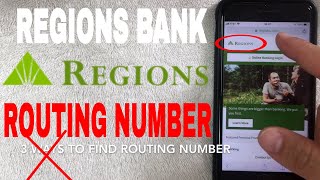 ✅ Regions Bank ABA Routing Number - Where Is It? 🔴