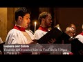 Lessons and Carols | St Albans Cathedral