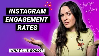 What INSTAGRAM ENGAGEMENT RATE should you aim for? (Calculator & Suggestions!)