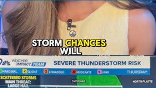 Milder, with scattered PM storms Thursday