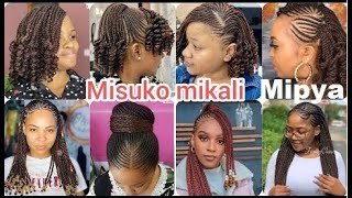 Mitindo mipya ya kusuka nywele kwa style za yebo yebo 2023 l latest braids hairstyles for ladies