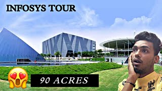 Infosys Bangalore Tour || 90 acres Buildings😨 let’s explore campus from inside || Jays view