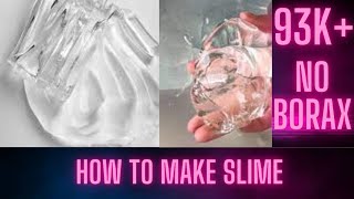 How to make (SLIME) In tamil with three ingredient l slime in tamil l jiggly slime