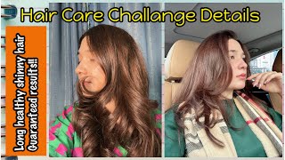 Extreme hair Growth Challenge Details - Merium Pervaiz !!