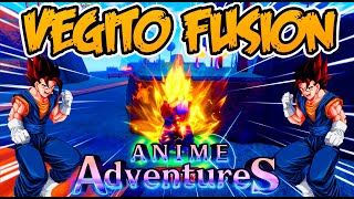 ✨VEGITO FUSION SHOWCASE✨🌌 ANIME ADVENTURES 🌌 #roblox