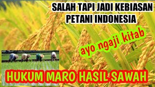 Hukum maro sawah | Ngaji bareng