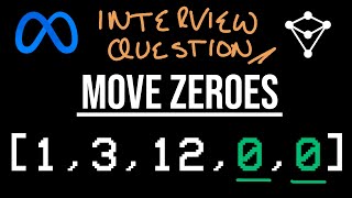 Move Zeroes - LeetCode 283 - JavaScript