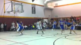 Toksook Bay Islanders Exciting last second win against Akiuk boys