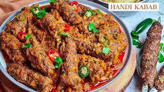 How To Make Handi Kabab Recipe | Kabab Karahi Recipe | Ramadan Recipe Series