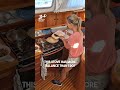 i struggle cooking on land nevermind at sea 😅 sailing cooking boat