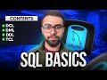 SQL Basics Made Easy: DDL, DML, DCL & TCL Explained in 10 Minutes! 🔥 (Beginner's Guide)