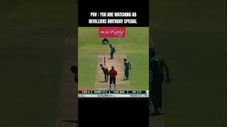 Birthday special abdevilliers batting #shorts #cricket #viralvideo #trending #shortsfeed #pakistan