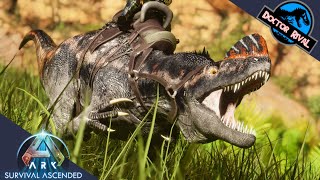 MONOLOPHOSAURUS full taming || Forgotten Fauna: Monolophosaurus || Ark Survival Ascended