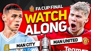 🏆 MANCHESTER UNITED vs MAN CITY! FA CUP FINAL Watchalong with Mark Goldbridge