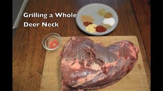 Cooking A Whole Deer Neck. The Best Venison Recipe I Have Ever Tasted.