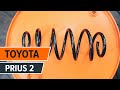 How to change a Rear Springs TOYOTA PRIUS 2 TUTORIAL | AUTODOC