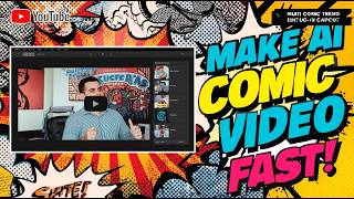 Go Viral Fast - Multi Comic Trend Edit in CapCut | How to Make AI Comic Video Tutorial