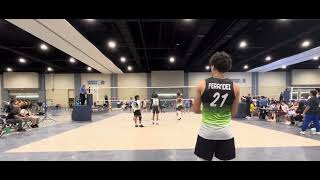 17u Boys KVC vs Sportime VBC 3rd Set (2nd Day)