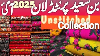 Bin Saeed | Unstitched Printed Lawn Collection 2025