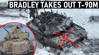 Bradley Takes Out Russian T-90M in Intense Combat