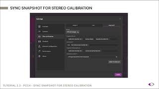 PCC 4.1 Training Video #6: Snapshot & Sync‑Snapshot Functions