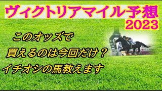 「ヴィクトリアマイル2023」本命馬と穴馬紹介します