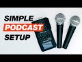 Easy Podcast Setup for Two People (Must-Know Podcasting Tips for Beginners)