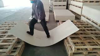 9mm Flexibale  Mgo Board / Magnesium Oxide Board for building materials 008619553937880