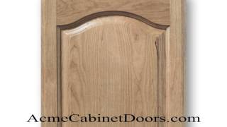 Unfinished Cherry Cathedral Arched Raised Panel Cabinet Door