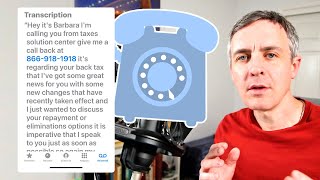 Back Taxes Scam Calls Explained