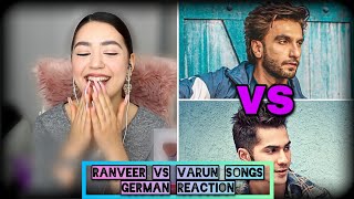 GERMAN REACTION | Ranveer Singh vs Varun Dhawan Songs