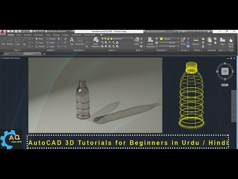 AutoCAD 3d Tutorials For Beginners-34 - YouTube