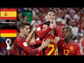 Spain vs Germany - All Goals & Highlights 2022