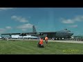 first time b 52 landing at oshkosh 17 july 2015