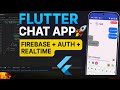 🔥 Build a Complete Flutter Chat App | Firebase Auth & Realtime Messaging Tutorial (Step-by-Step)