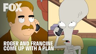 American Dad! | Roger helps Francine to become 'Frank from Chicago' | FOX TV UK