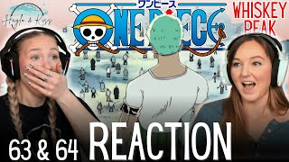 Whiskey Peak 🌵 | ONE PIECE | Reaction 63 \u0026 64